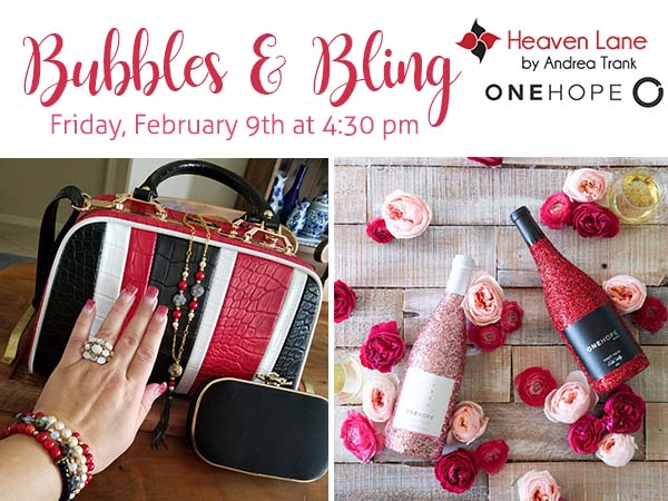 Bubbles and Bling For Valentine’s Day